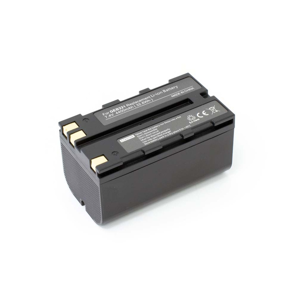 vhbw Akku kompatibel mit Leica Flexline TS02, TS06, TS09 Lasermessgerät, Messgerät (4400mAh, 7,4V, Li-Ion)