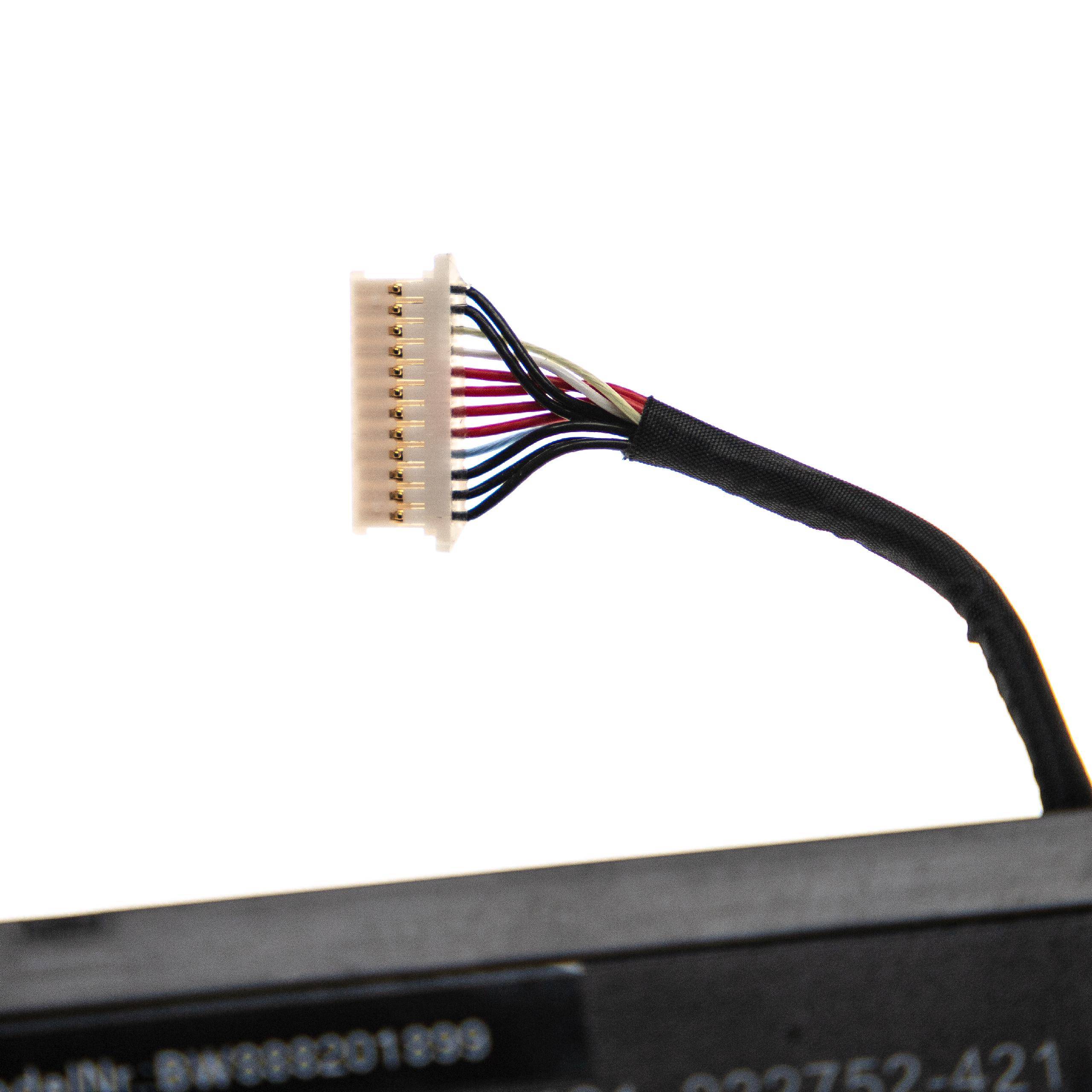 vhbw Akku kompatibel mit HP Omen 17-AN001NI, 17-AN001NM, 17-AN001NT, 17-AN001TX, 17-AN002NF Notebook (5300mAh, 14,6V, Li-Ion)