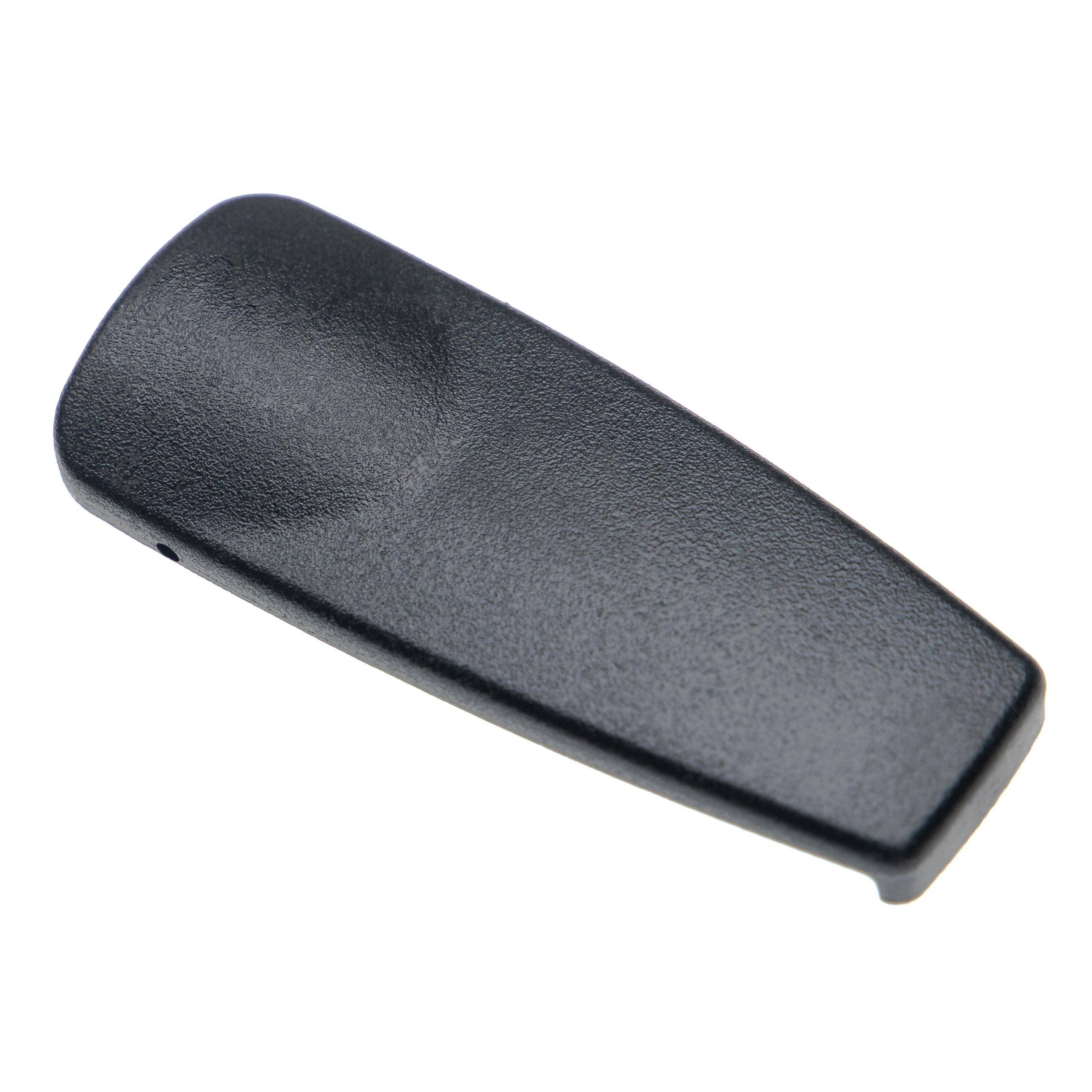 vhbw Gürtelclip kompatibel mit Motorola Waris, PRO5350, PRO7150 Funkgerät - Kunststoff, Schwarzk