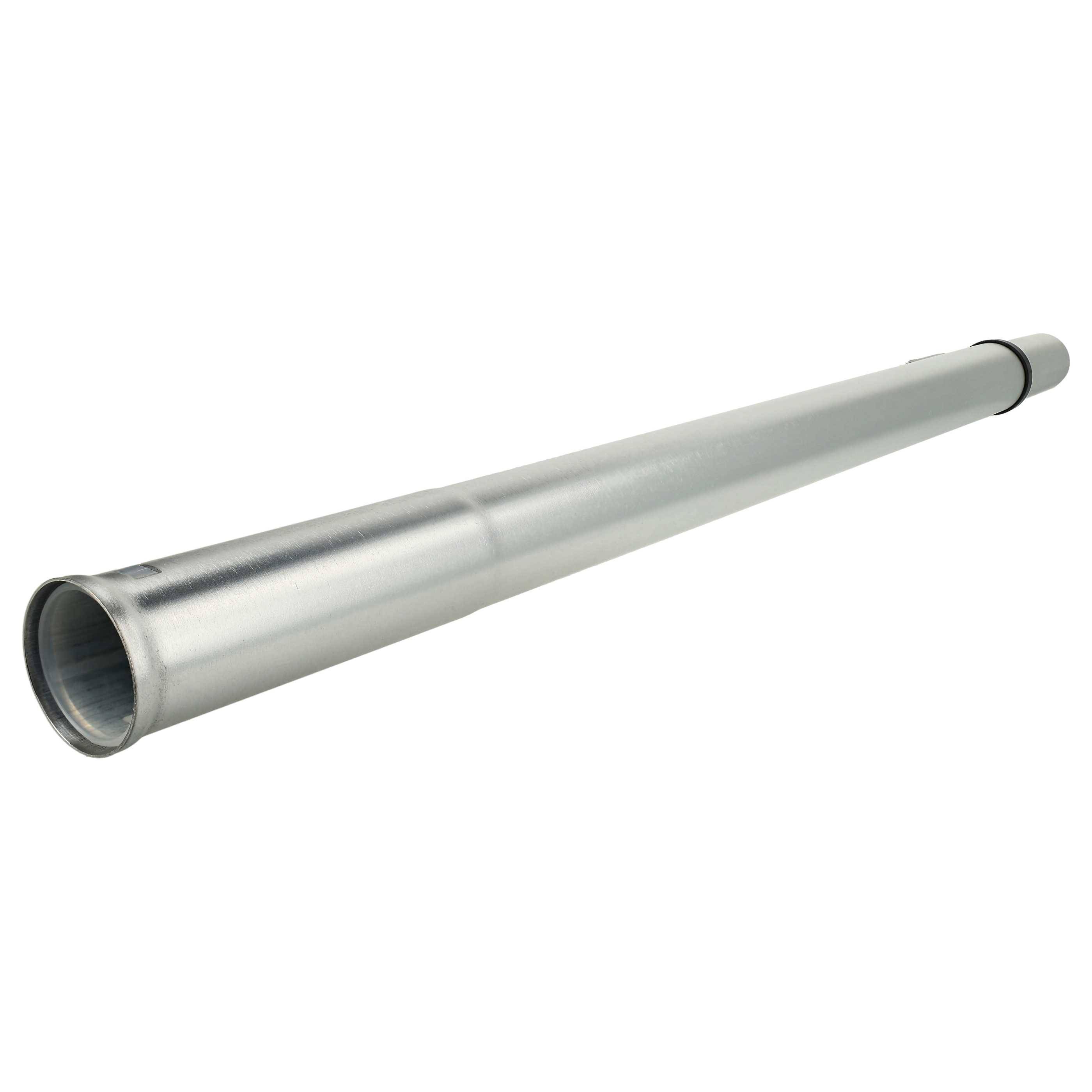 vhbw 5x Staubsaugerohr Ersatz für Nilfisk 107403804 für Staubsauger - 32 mm Anschluss, 60 - 94 cm lang Schwarz Silber