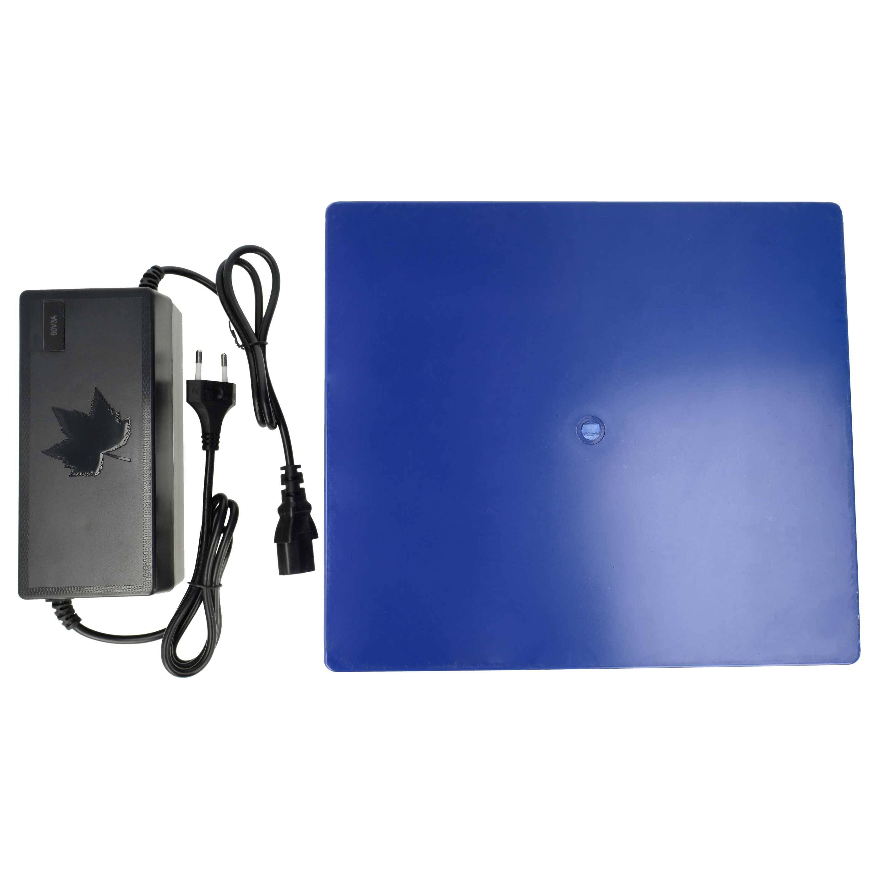 vhbw Akku für Elektrorollstühle, E-Scooter, E-Roller, E-Bikes, Boote usw. (20 Ah, 60 V, Li-Ion, inkl. Ladegerät)