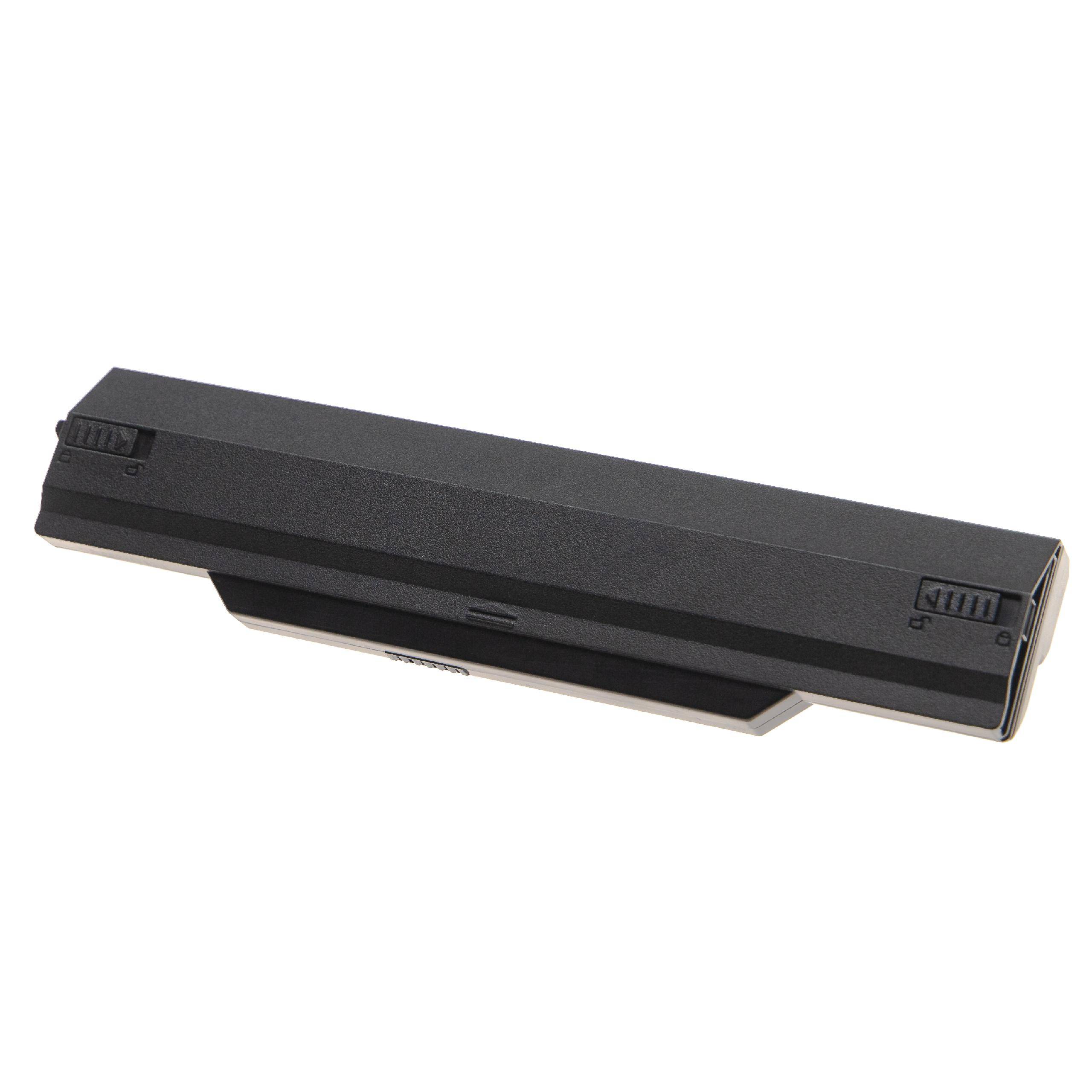 vhbw Akku Ersatz für 3ICR18/65/-2, 6-87-W230S-4271, 6-87-W230S-4272, 6-87-W230S-4E7 für Notebook (5200 mAh, 11,1 V, Li-Ion)