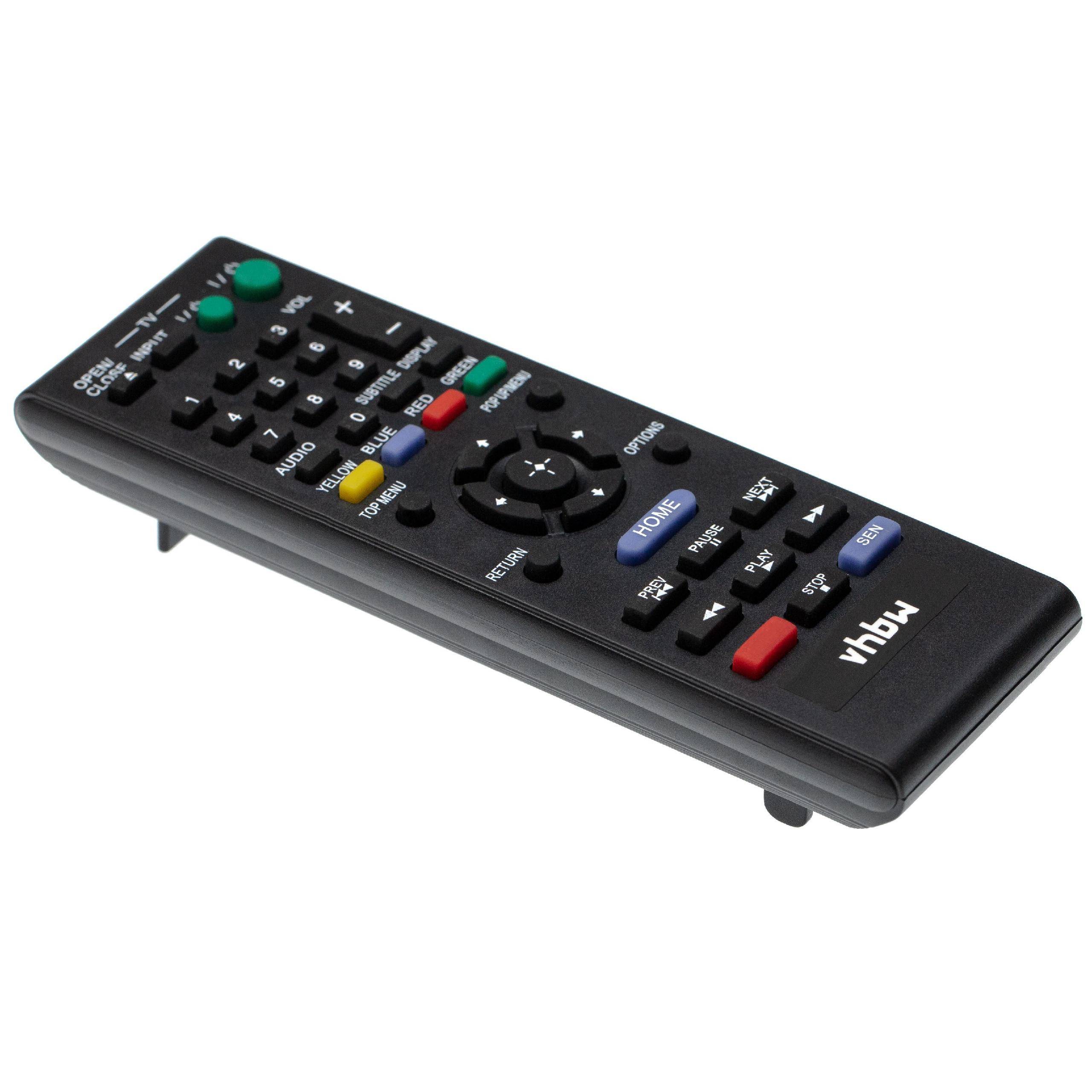 vhbw Fernbedienung kompatibel mit Sony BDP-BX39, BDP-S1100, BDP-BX310, BDP-185WN, BDP-BX18, BDP-185C Blu-Ray Disc Player - Ersatzfernbedienung