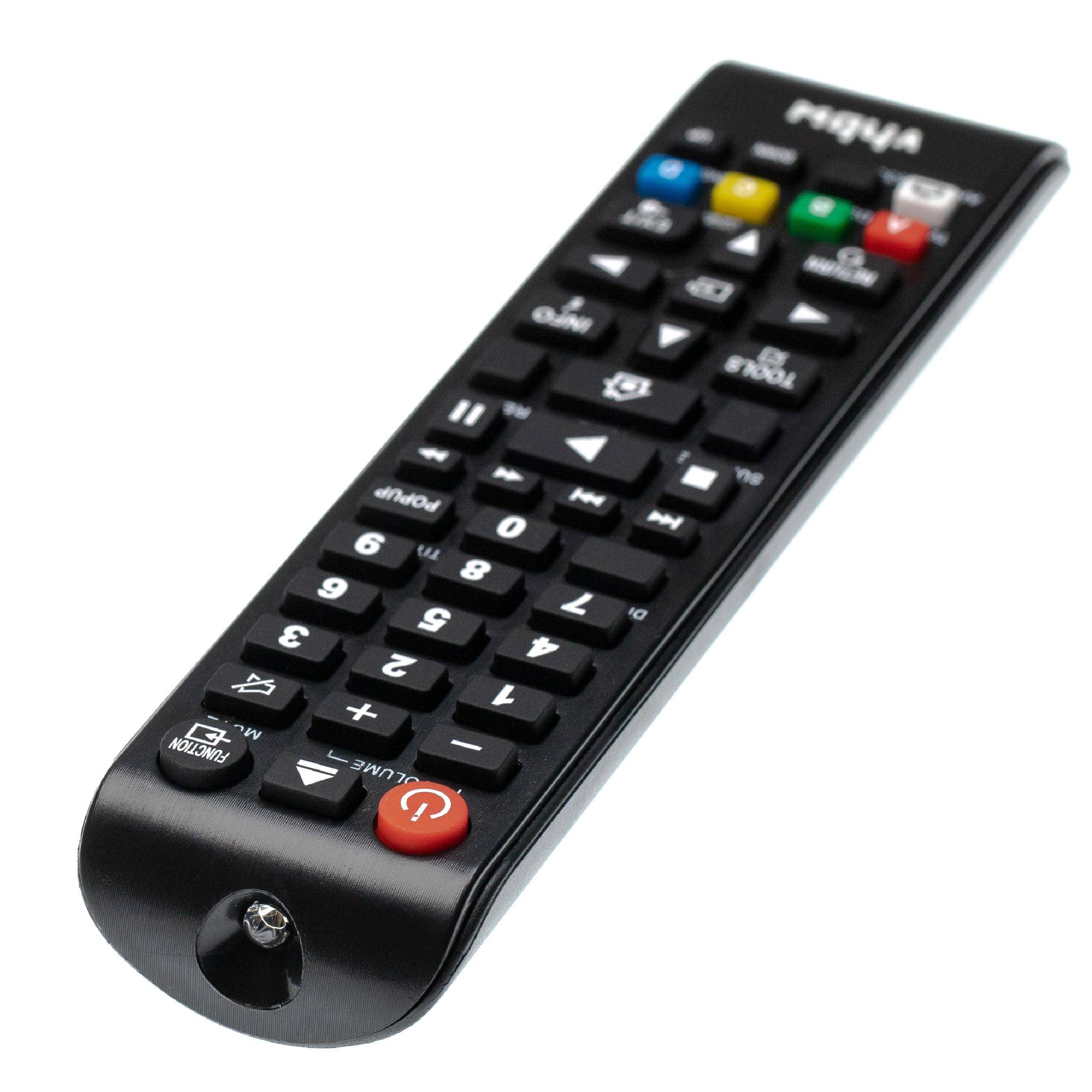 vhbw Fernbedienung kompatibel mit Samsung HT-H4500/ZA, HT-H4500, HT-H5500W, HT-FM45, HT-F4500 Blu-Ray Disc Player - Ersatzfernbedienung