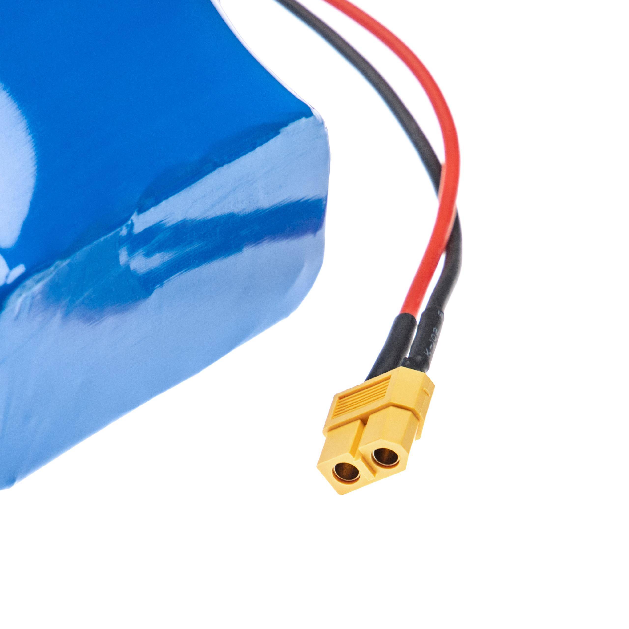 vhbw Akku für diverse Hoverboards, Balance-Boards (5200 mAh, 36 V, Li-Ion, mit Kabel)