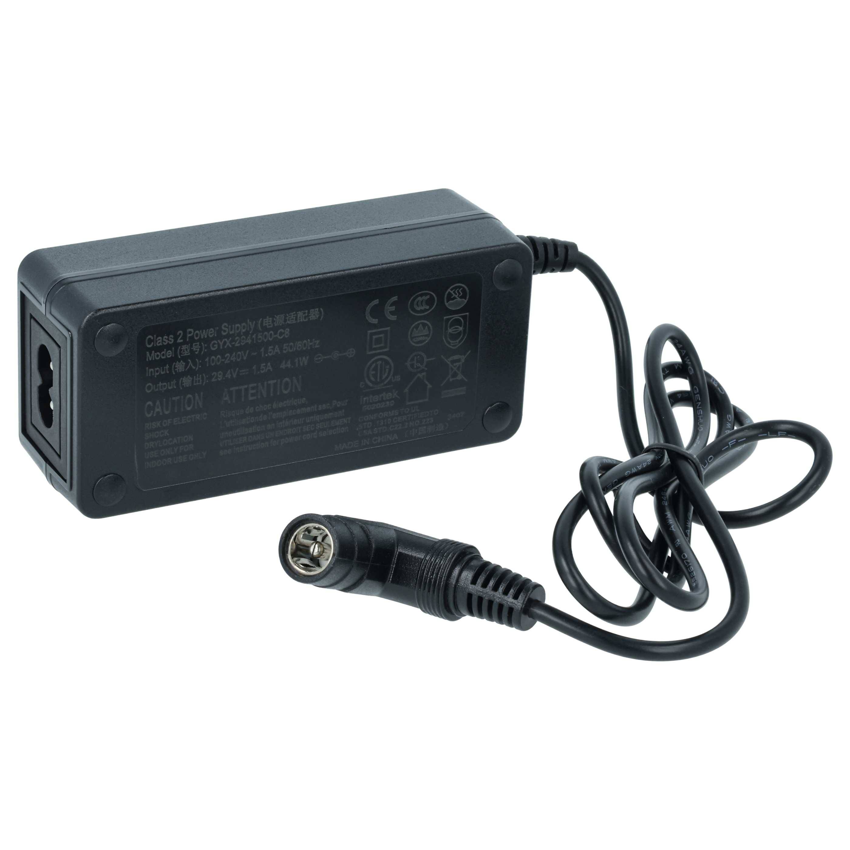 vhbw Sattelrohrakku im Frosch-Design + Halterung inkl. Ladegerät kompatibel mit diversen E-Bikes mit 24V-Frosch-Akku (13,2 Ah, 24 V, Li-Ion)