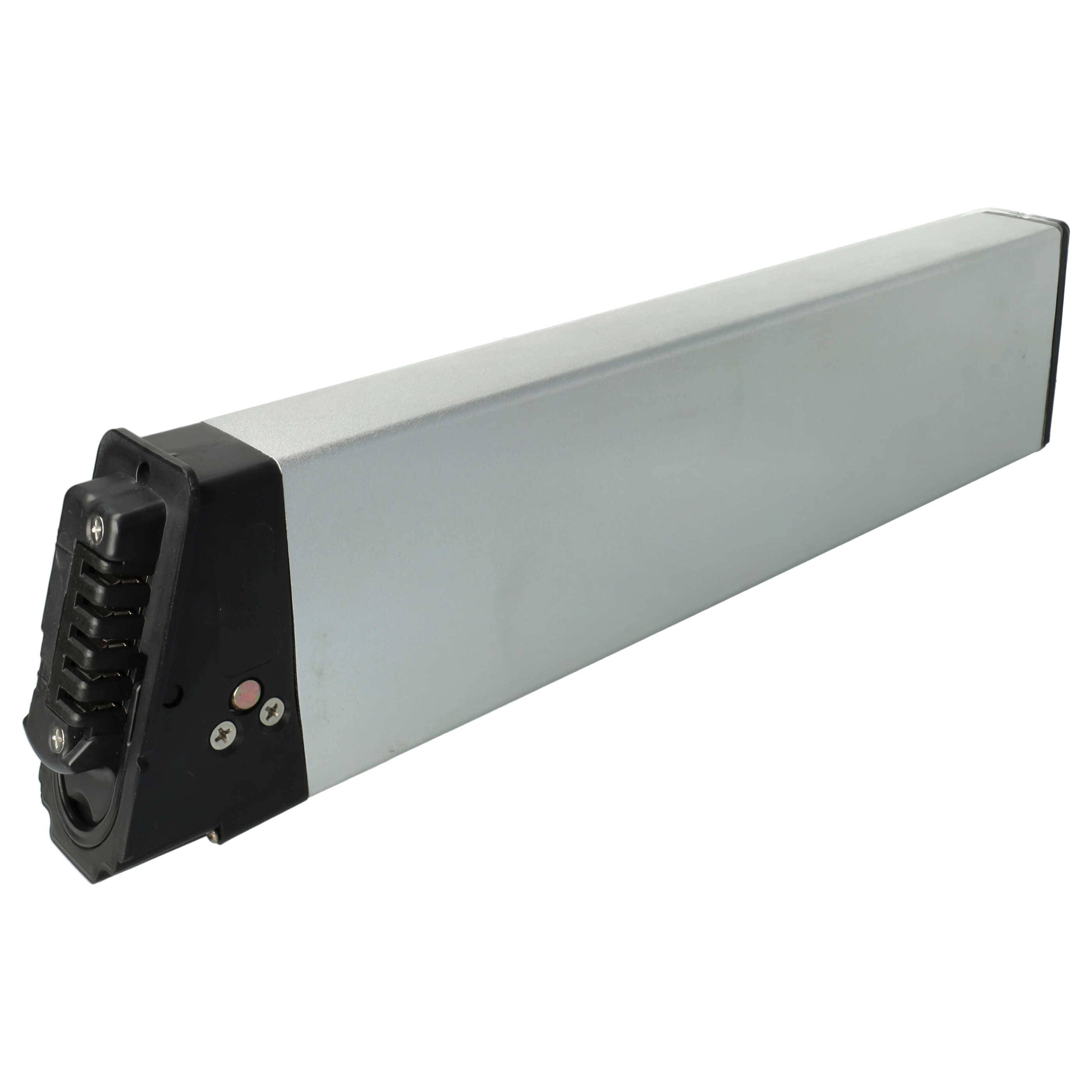 vhbw Akku kompatibel mit LLobe City 3, City II, CitySport 2, FML 810, FML 830 E-Bike Elektrofahrrad (10,5 Ah, 36 V, Li-Ion) - Schwarz Silber