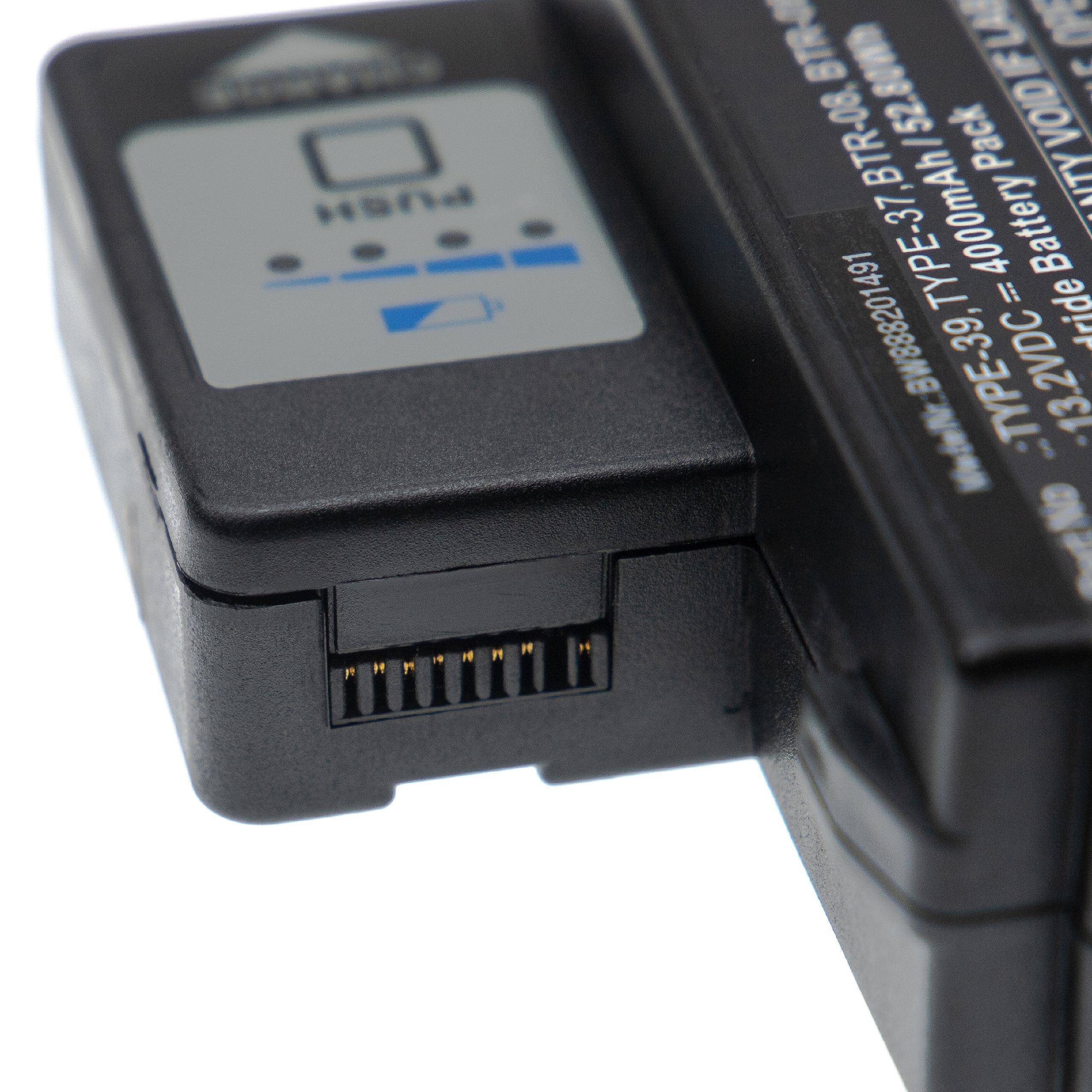vhbw Akku Ersatz für Fujikura BTR-10-AC, BTR-10 für Spleissgerät (4000mAh, 13,2V, NiMH)