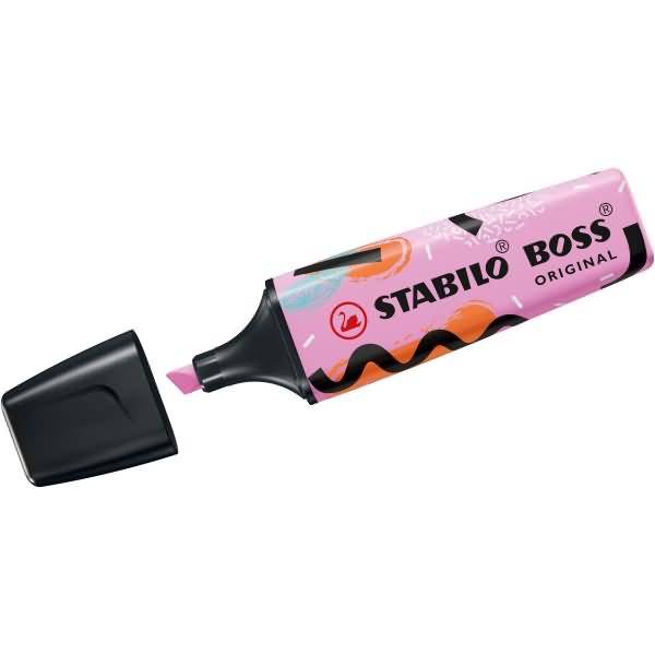 Textmarker Boss Original Pastel frische Fuchsie