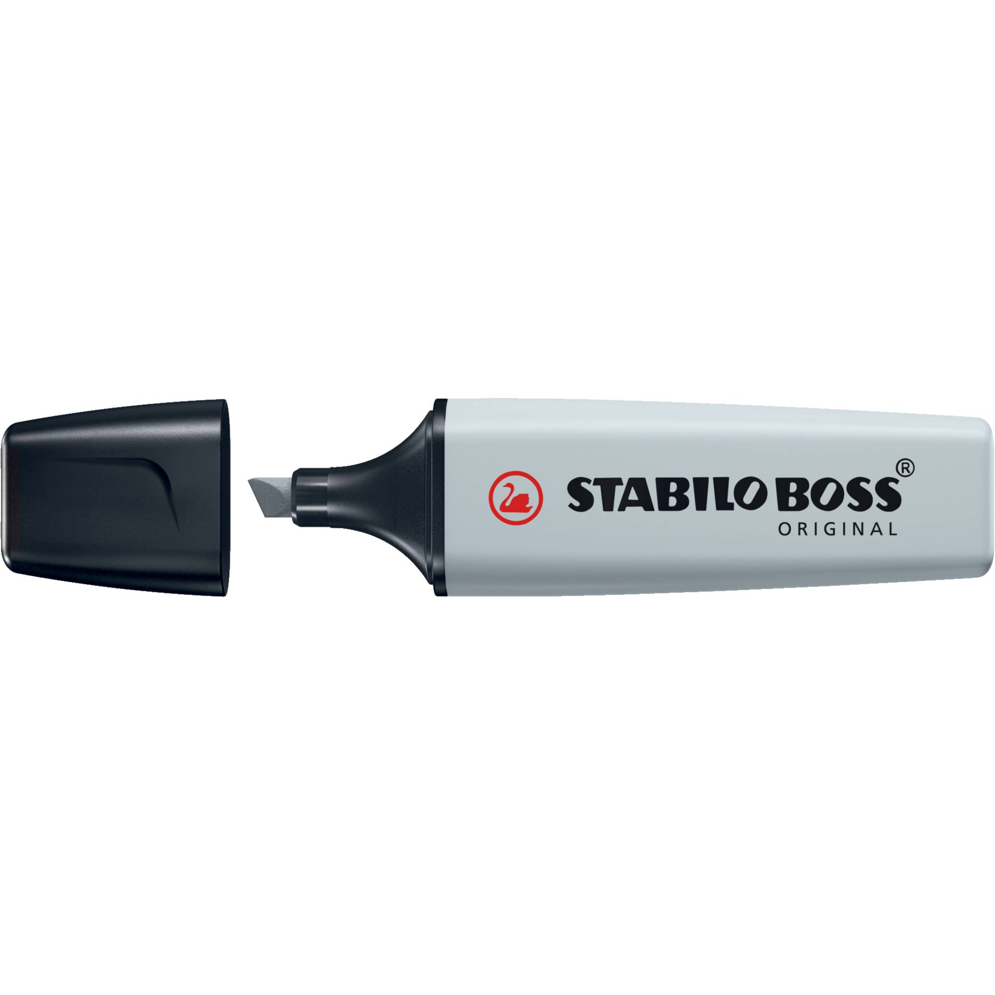 STABILO Textmarker Boss 70/194 2+5mm pastel seidengrau