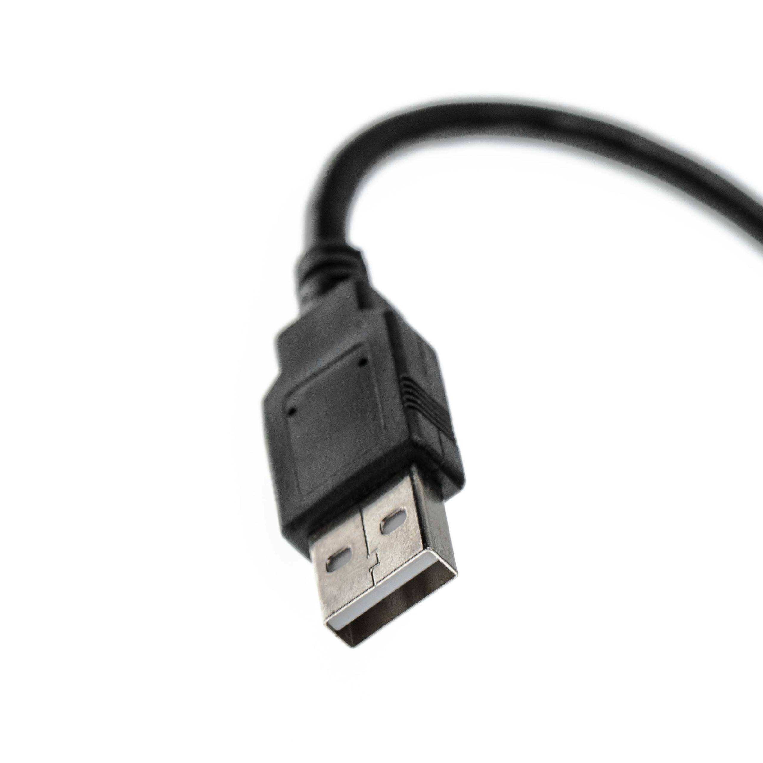 vhbw Adapterkabel kompatibel mit VW T6 Caravelle/Multivan (2015+), Tiguan (2007+) Auto, Fahrzeug - 4 Pin Autoradio Buchse auf USB A Stecker