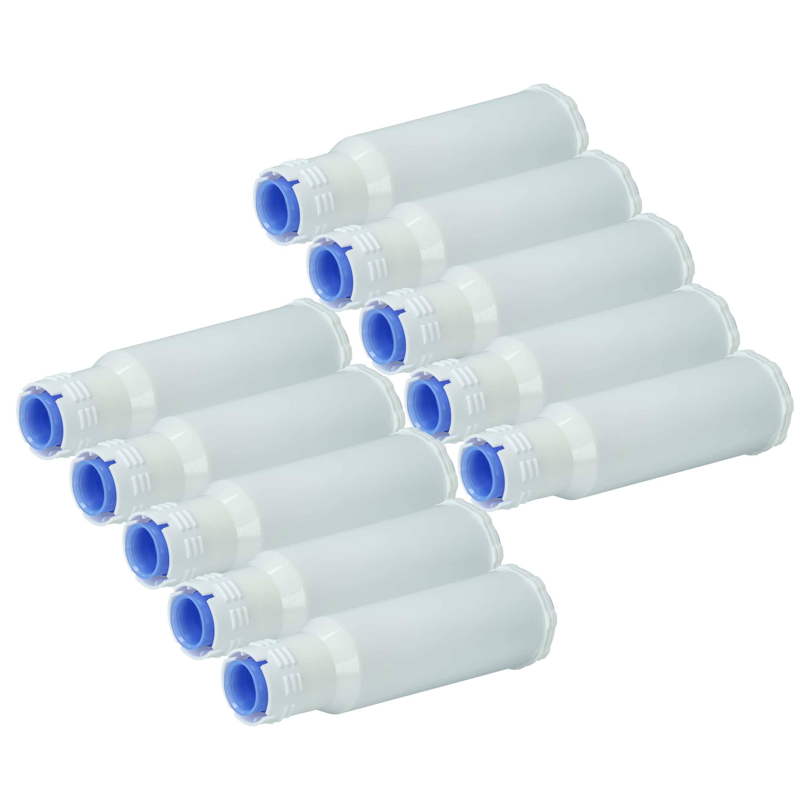 vhbw 10x Wasserfilter Filter Ersatz für Nivona 390700100, NIRF-700, 4260083467015 für Kaffeevollautomat, Espressomaschine Weiß