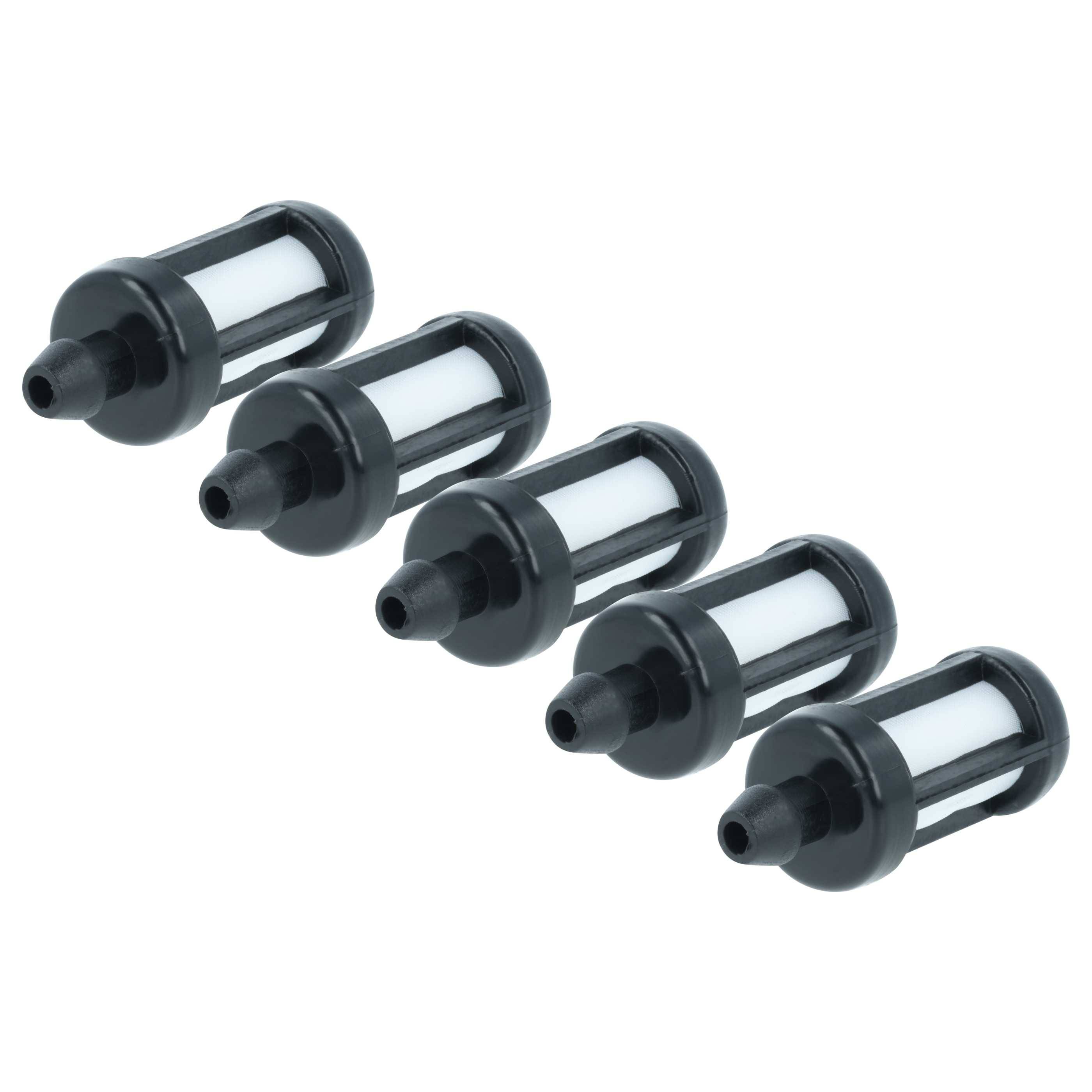 vhbw 5x Kraftstofffilter kompatibel mit Stihl 020 | 1129, 023, 023 L, 025, 028, 021 Gartengeräte z.B. Motorsäge, Motorsense