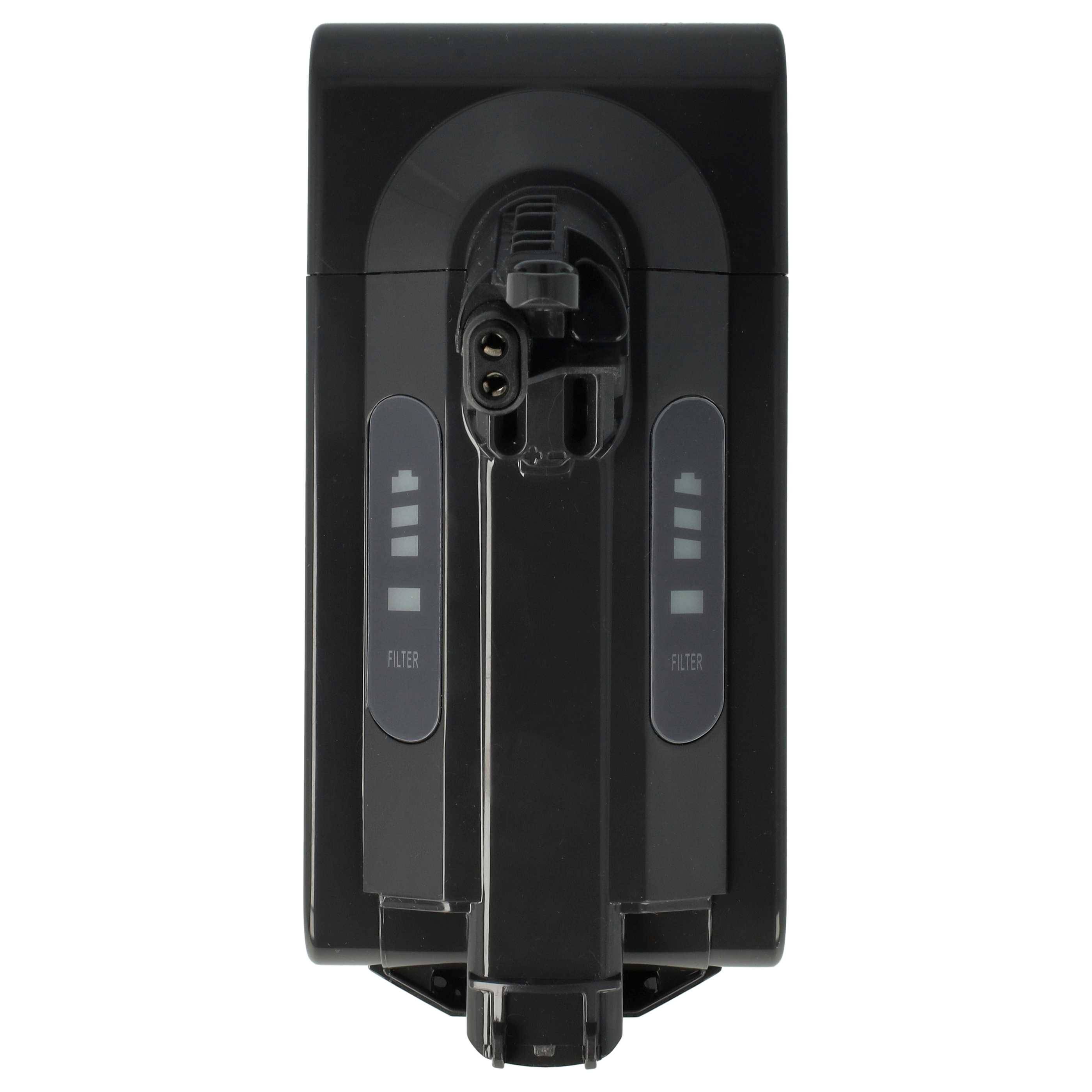 vhbw Akku Ersatz für Dyson 969352-02, 969352-07, SV12, 206340 für Staubsauger Grau (3000 mAh, 25,2 V, Li-Ion)