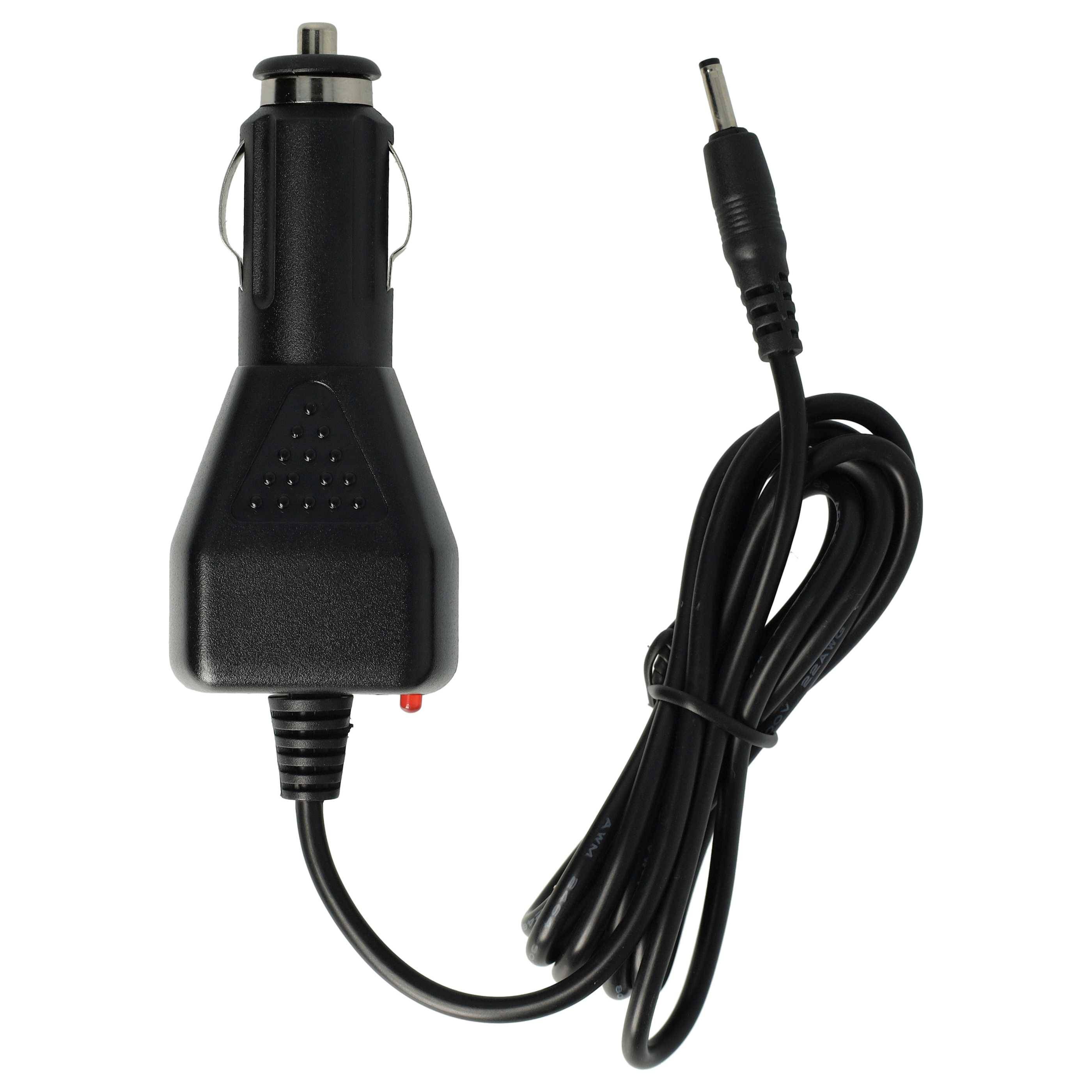 vhbw KFZ-Ladekabel kompatibel mit Samsung XE700T1A-A05UK, XE700T1AA05US, XE700T1A-A05US Notebook - 12V Ladegerät Schwarz 2.37 A