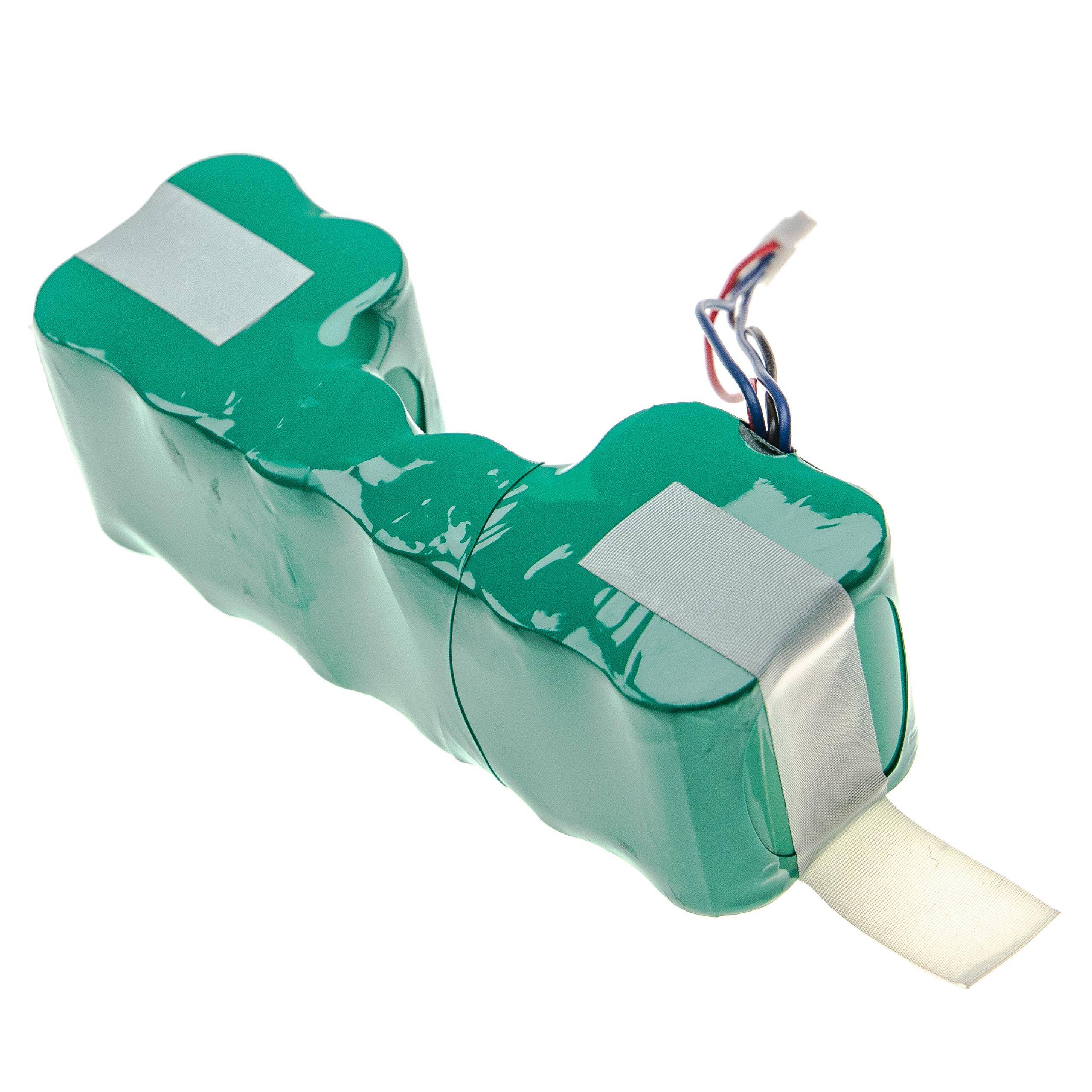 vhbw 1x Akku Ersatz für iRobot 4720110 für Saugroboter (3000 mAh, 12 V, NiMH)