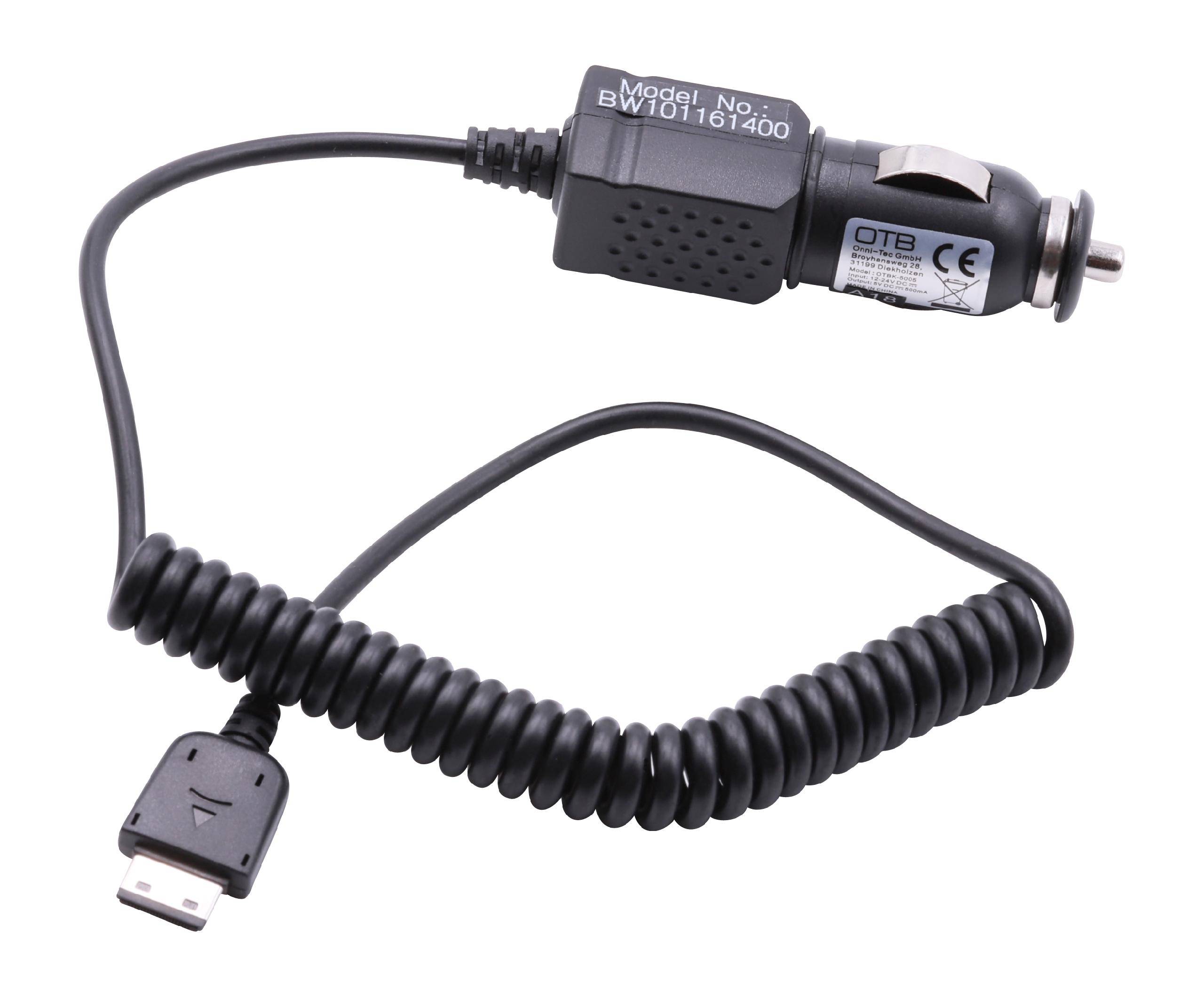 vhbw Kfz-Ladekabel passend für Samsung U900 SOUL Handy - 12V/24V Ladegerät