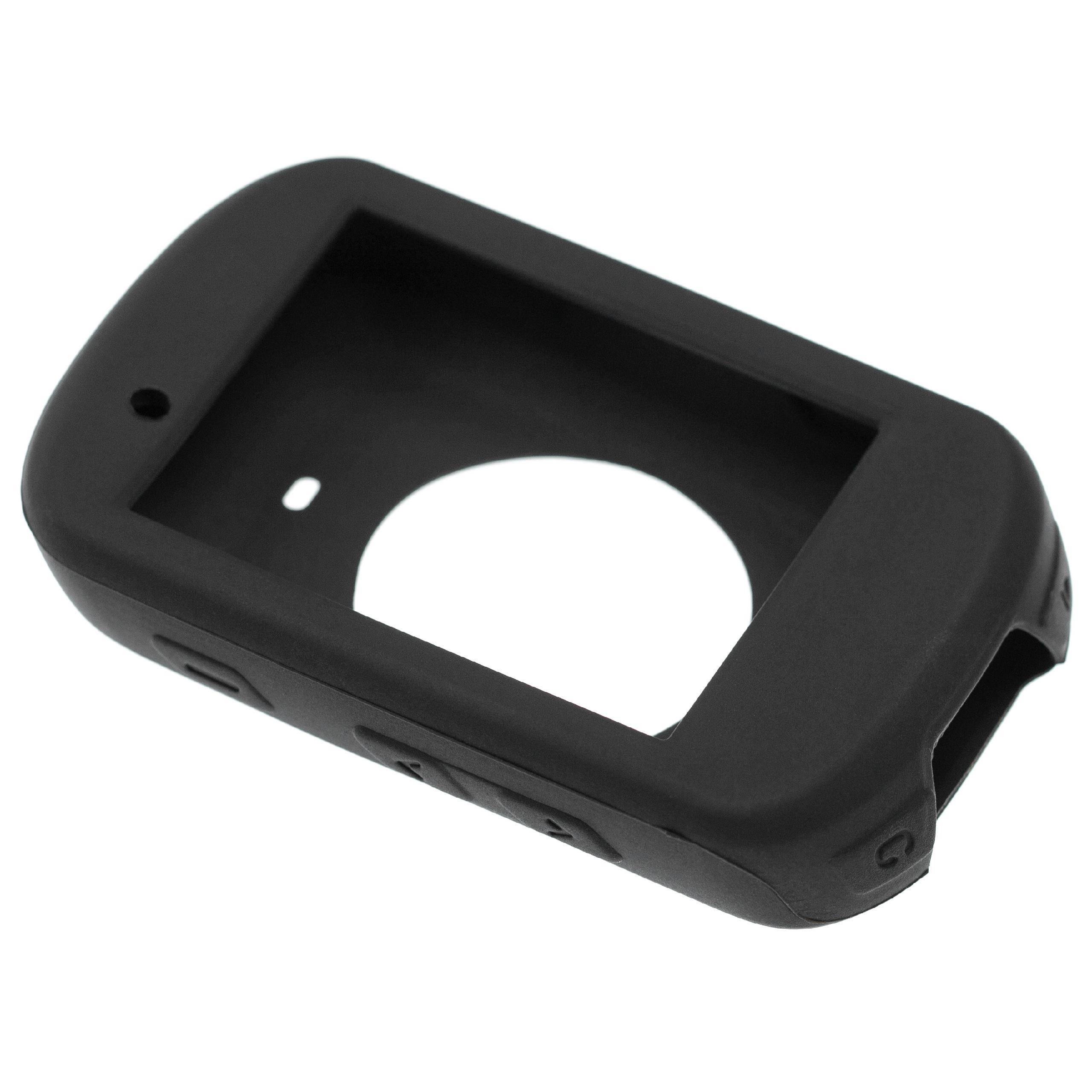 vhbw Hülle kompatibel mit Garmin Edge 530 Fahrrad Navi GPS - Schwarz, Silikon
