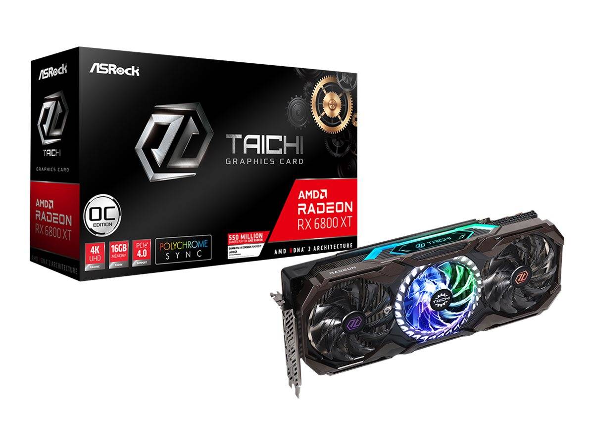 ASRock Radeon RX 6800 XT Taichi X 16G OC - Grafikkarten