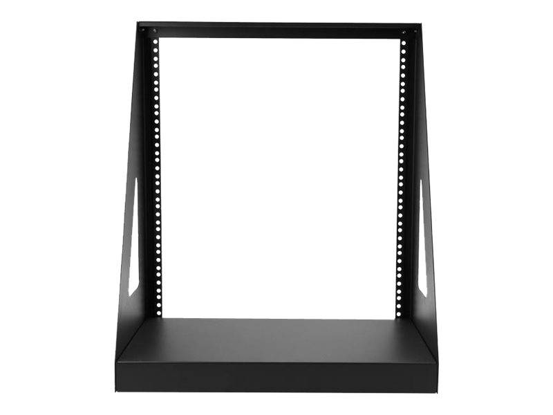 StarTech.com 2POSTRACK12 2 Pfosten Schwerlast Rack (Open Frame Server Rack, 12HE)