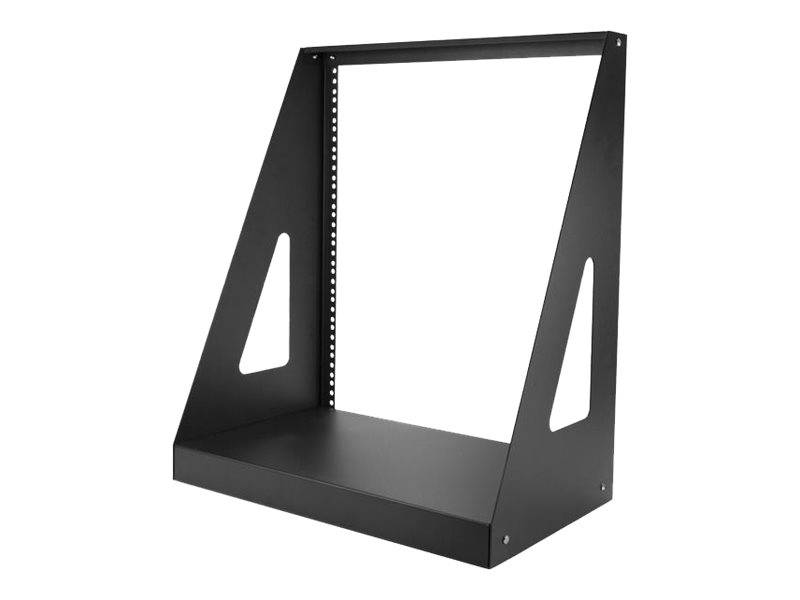 StarTech.com 2POSTRACK12 2 Pfosten Schwerlast Rack (Open Frame Server Rack, 12HE)