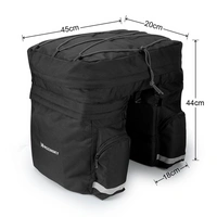 Fahrradtasche Gepäckträgertasche Pannier Doppeltasche hinteren Kofferaum Radtasche Zubehör Fahrrad Tasche 60L Kapazität Fahrradtasche Gepäckträgertasche Pannier Doppeltasche hinteren Kofferaum Radtasche Zubehör Fahrrad Tasche 60L Kapazität
