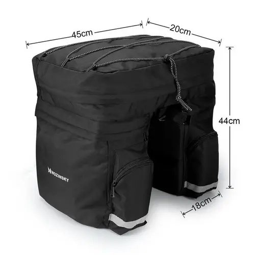 Fahrradtasche Gepäckträgertasche Pannier Doppeltasche hinteren Kofferaum Radtasche Zubehör Fahrrad Tasche 60L Kapazität Fahrradtasche Gepäckträgertasche Pannier Doppeltasche hinteren Kofferaum Radtasche Zubehör Fahrrad Tasche 60L Kapazität