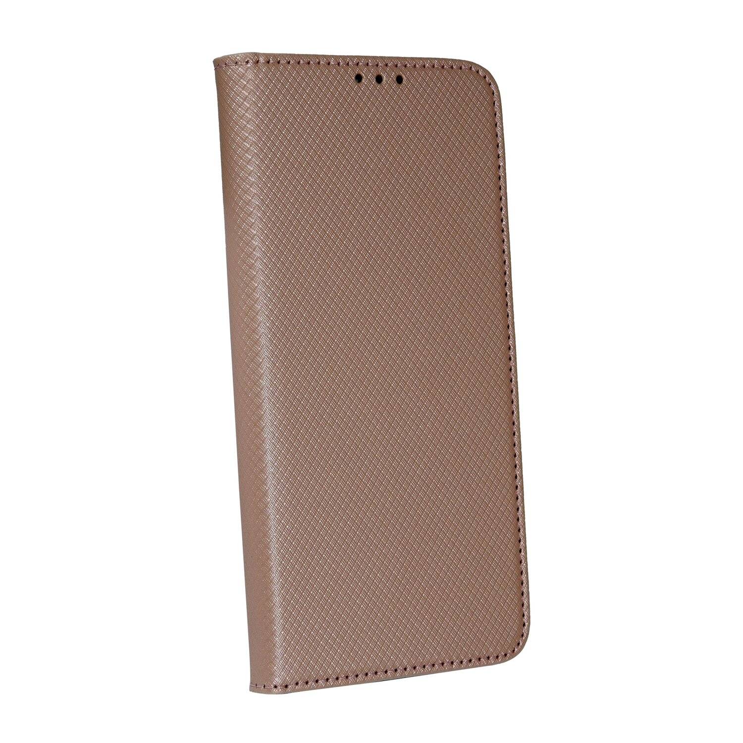 Buch Tasche "Smart" kompatibel mit SAMSUNG GALAXY A32 ( A325F ) 4G Handy Hülle mit Standfunktion, Kartenfach Rose