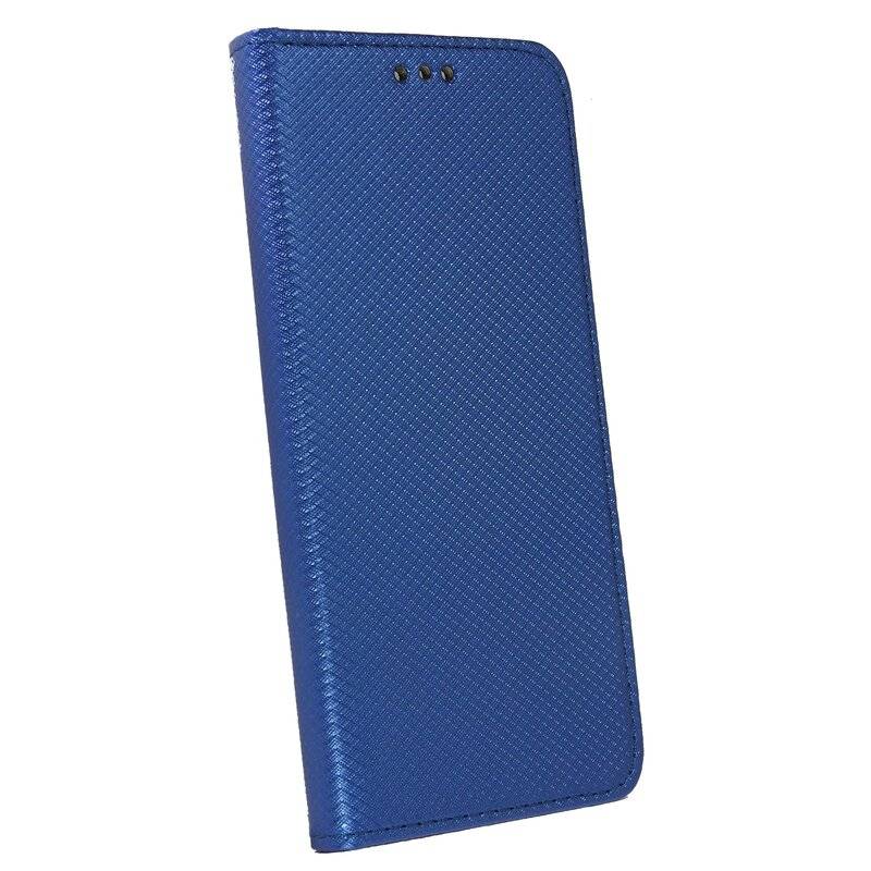 Buch Tasche "Smart" für SAMSUNG GALAXY A52 ( A525F ) Handy Hülle Etui Schutzhülle mit Standfunktion, Kartenfach Blau