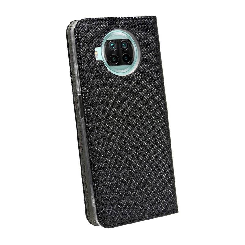 Buch Tasche "Smart" für XIAOMI MI 10T LITE Handy Hülle Etui Schutzhülle mit Standfunktion, Kartenfach Schwarz