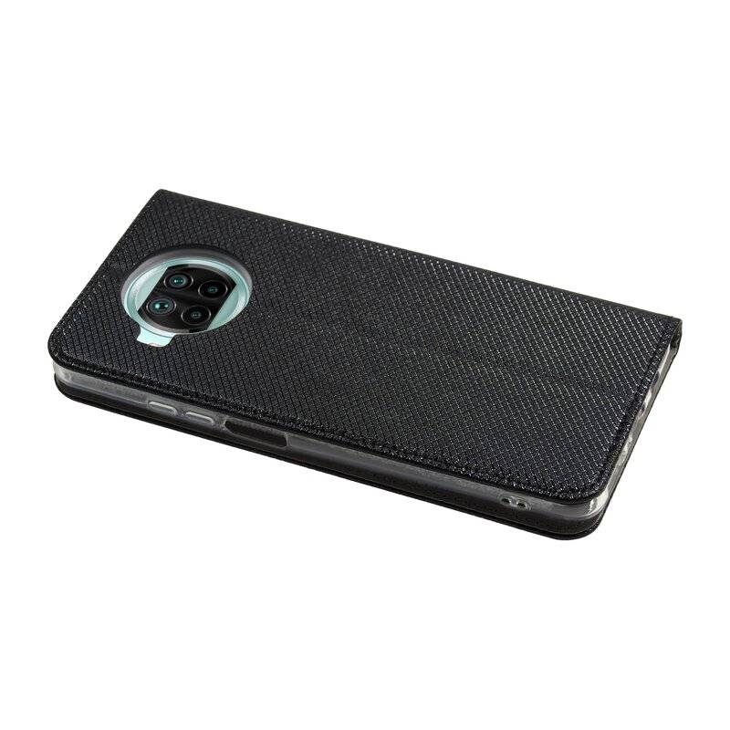 Buch Tasche "Smart" für XIAOMI MI 10T LITE Handy Hülle Etui Schutzhülle mit Standfunktion, Kartenfach Schwarz
