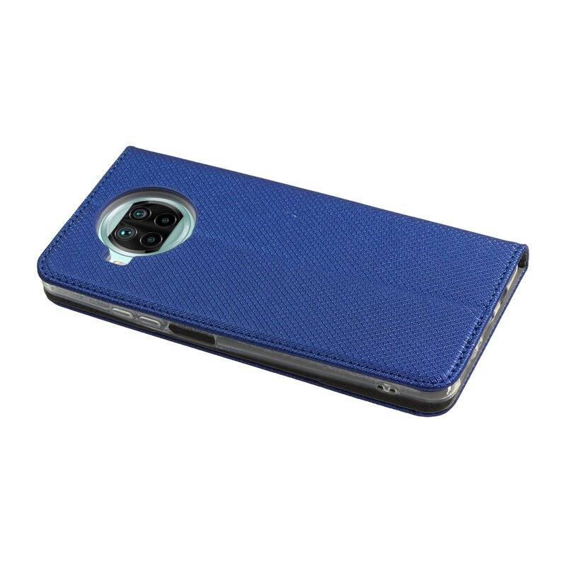 Buch Tasche "Smart" für XIAOMI MI 10T LITE Handy Hülle Etui Brieftasche Schutzhülle mit Standfunktion, Kartenfach Blau