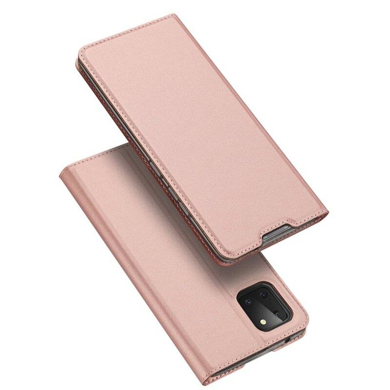Buch Tasche kompatibel mit NOKIA 2.4 Handy Hülle Etui Brieftasche Schutzhülle mit Standfunktion, Kartenfach Rose