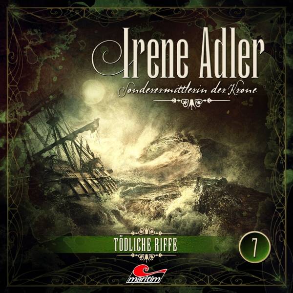 Irene Adler - Tödliche Riffe, 1 Audio-CD CD, Irene Adler 7, Sonderermittlerin der Krone