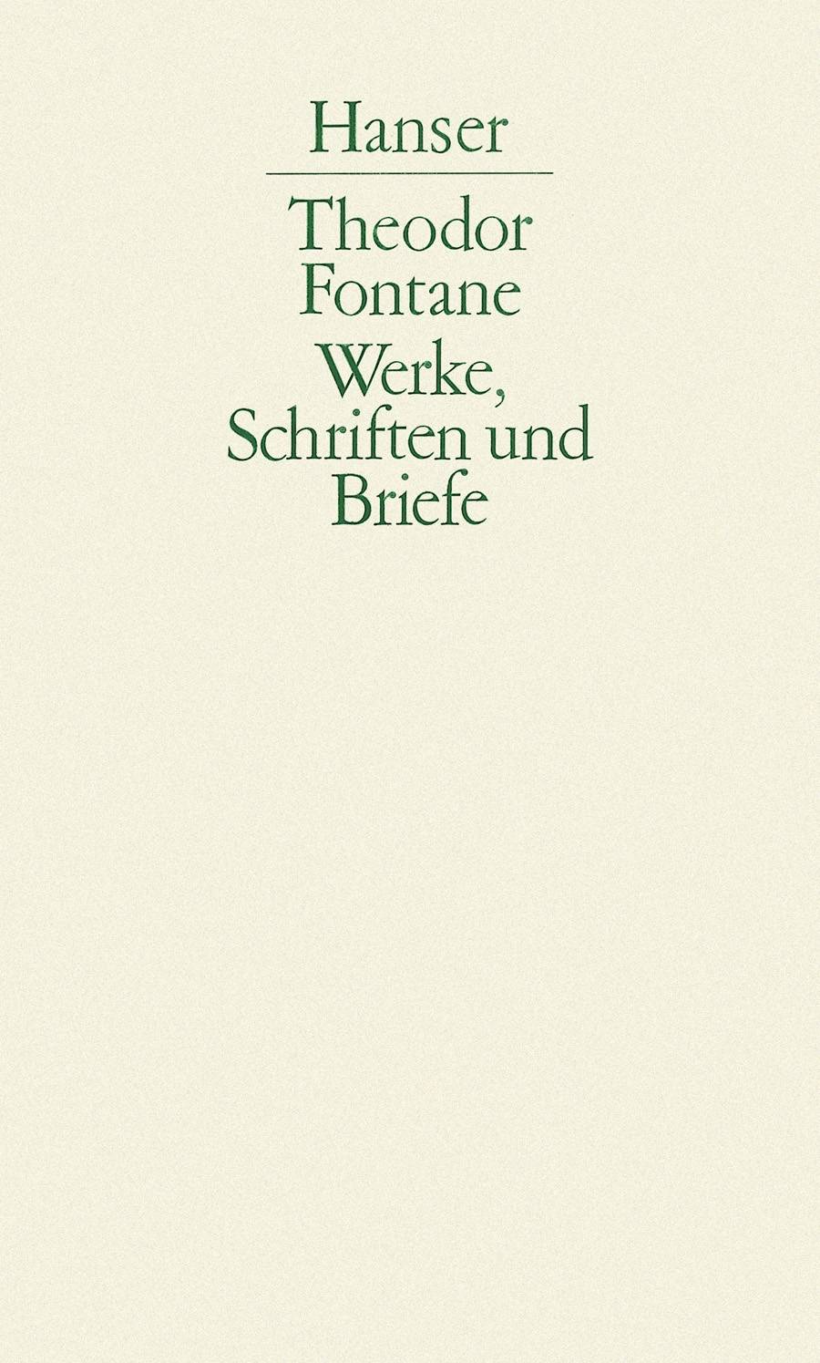 Sämtliche Romane, Erzählungen, Gedichte, Nachgelassenes. Tl.5 Werke, Schriften und Briefe: Abteilung I Band 5