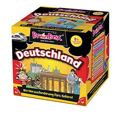 Carletto 2094905 - Brain Box Deutschland, Lernspiel, Denkspiel, Gedächtnisspiel, Konzentrationsspiel