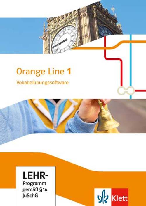 Orange Line 1, CD-ROM Vokabelübungssoftware Klasse 5