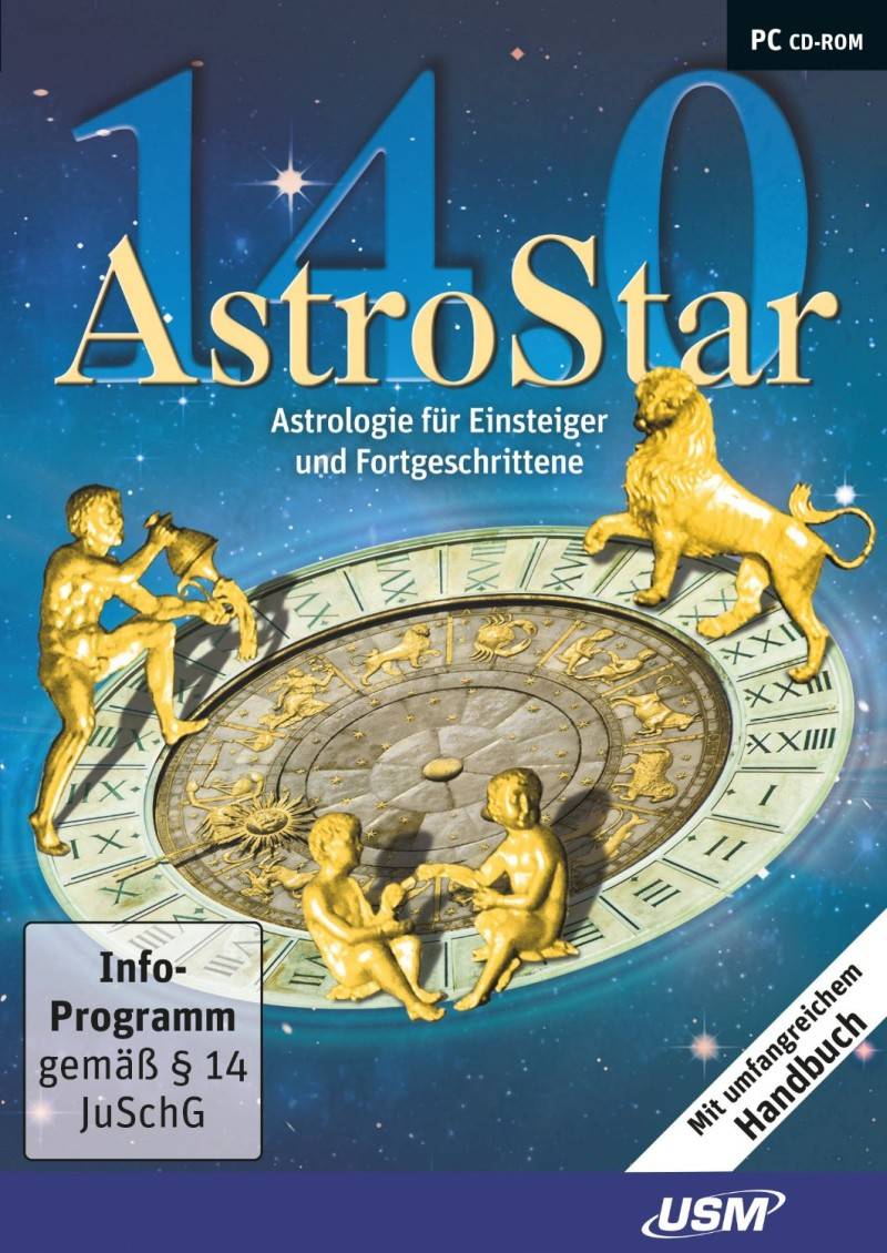 AstroStar 14.0 - Astrologie für Einsteiger und Fortgeschrittene Astrologie für Einsteiger und Fortgeschrittene. Mit umfangreichem Handbuch