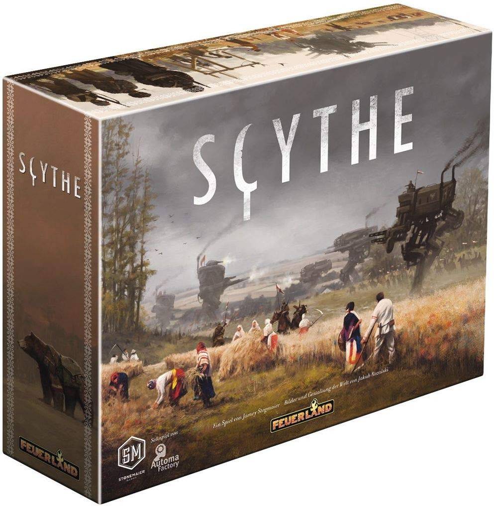 Feuerland - Scythe, Strategiespiel Strategiespiel für 1-5 Spieler