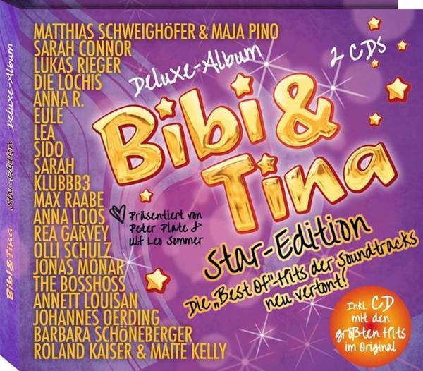Bibi & Tina Star-Edition Deluxe-Album, 2 Audio-CDs Die Best-Of-Hits der Soundtracks neu vertont!