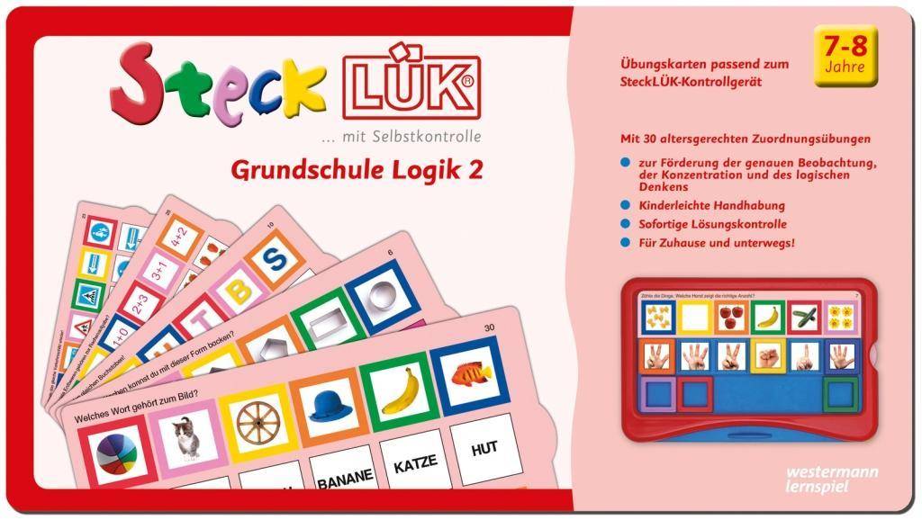 SteckLÜK Grundschule Logik 2: Alter 7 - 8 (rot)
