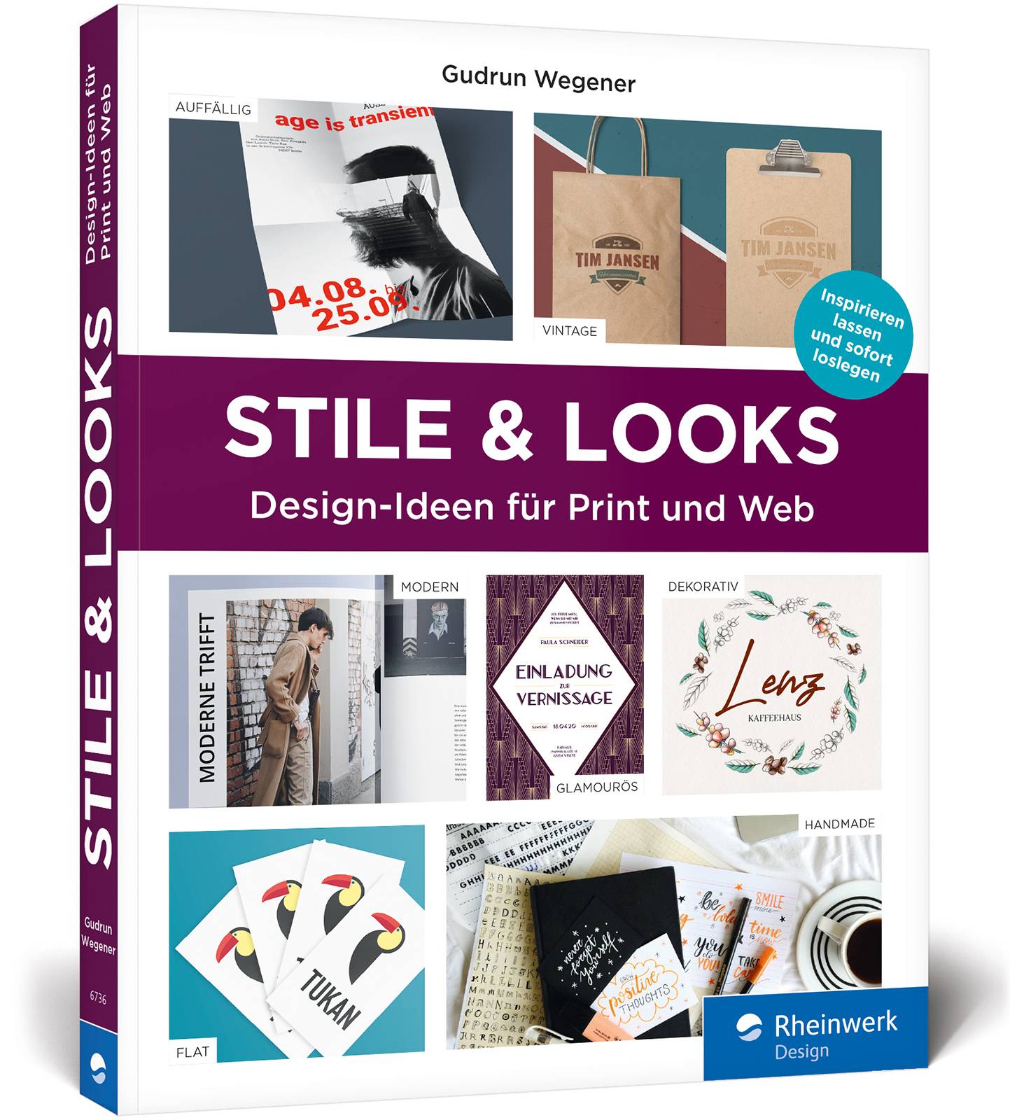 Stile & Looks Design-Ideen für Print und Web. Inspirieren lassen und sofort loslegen