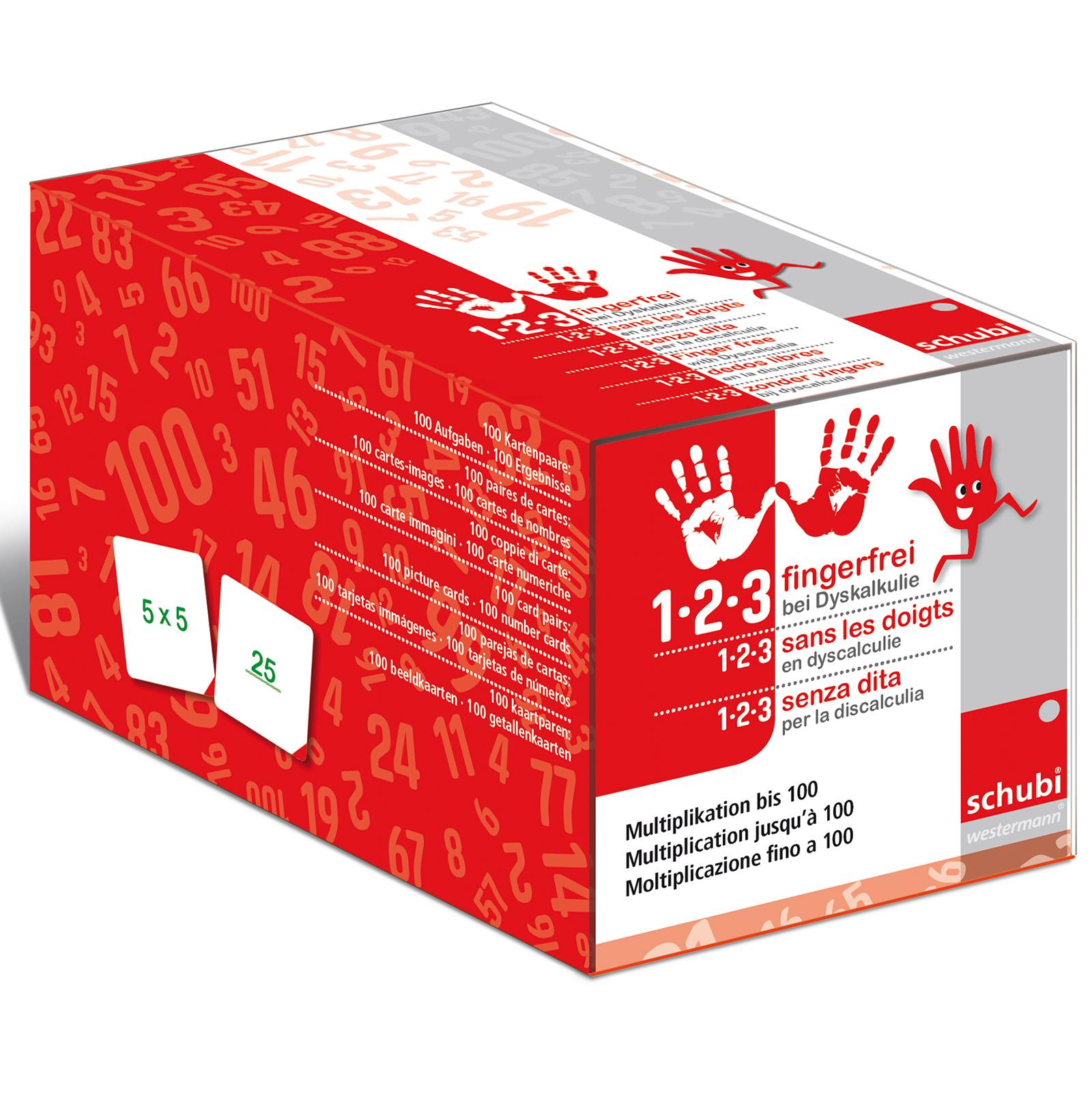 1-2-3 fingerfrei bei Dyskalkulie 4 Multiplikation bis 100