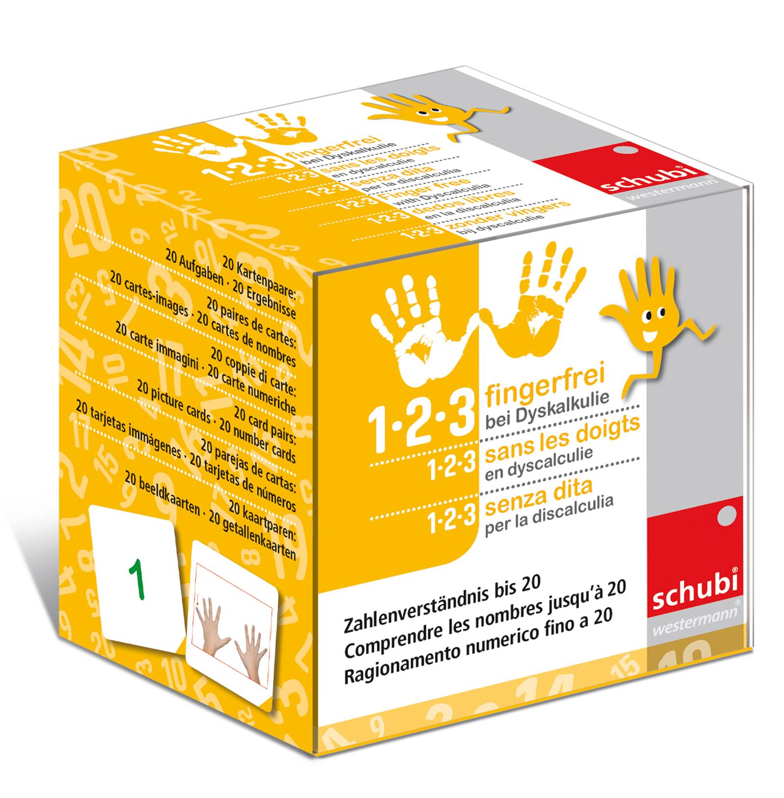 1-2-3 fingerfrei bei Dyskalkulie 1 Zahlenverständnis bis 20