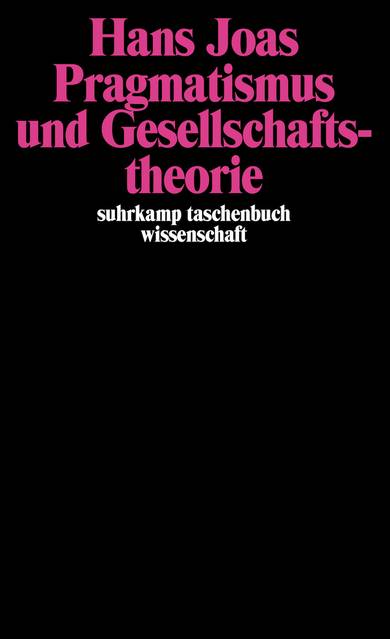 Pragmatismus und Gesellschaftstheorie suhrkamp taschenbuch wissenschaft 1018