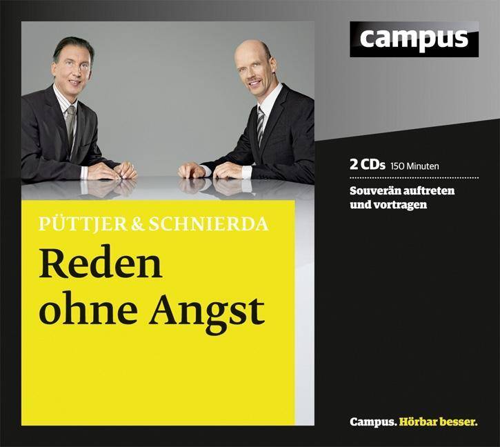 Reden ohne Angst, 2 Audio-CDs Souverän auftreten und vortragen, Lesung