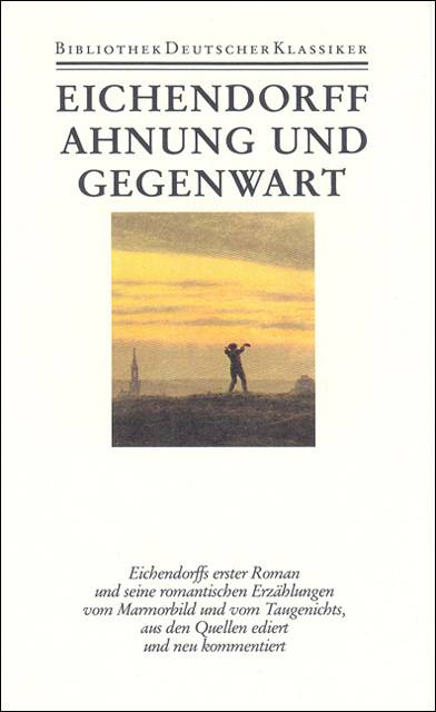Ahnung und Gegenwart Erzählungen 1