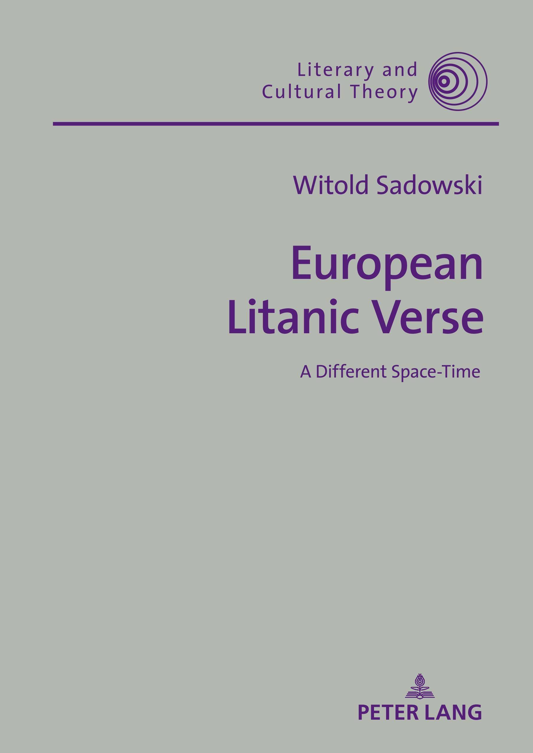 European Litanic Verse A Different Space-Time