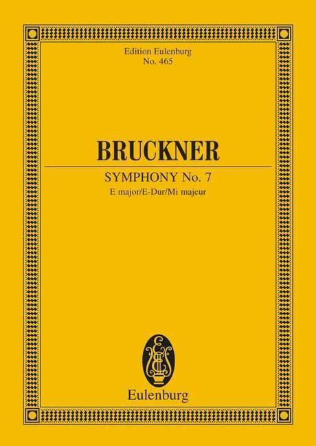 Sinfonie Nr. 7 E-Dur, Partitur Orchester