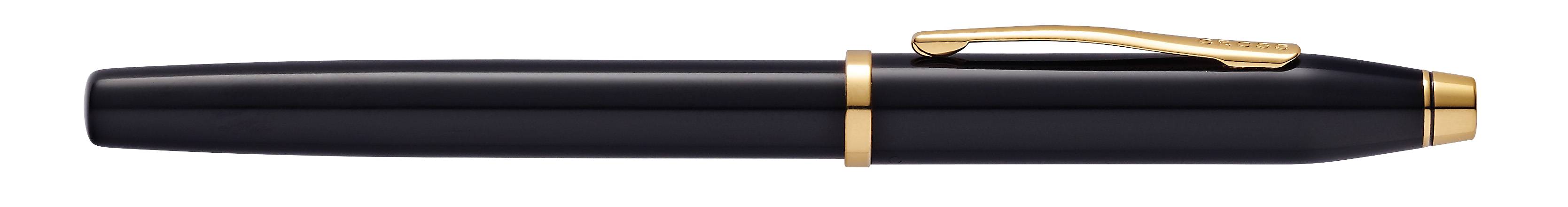 Füllfederhalter Cross Century II Schwarz-Lack in Geschenkbox, F-Feder